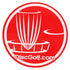 DGA Accessory Red DGA Circle Basket Logo Sticker
