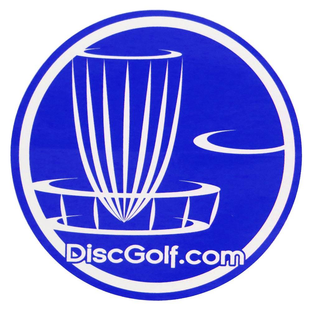 DGA Accessory Royal Blue DGA Circle Basket Logo Sticker