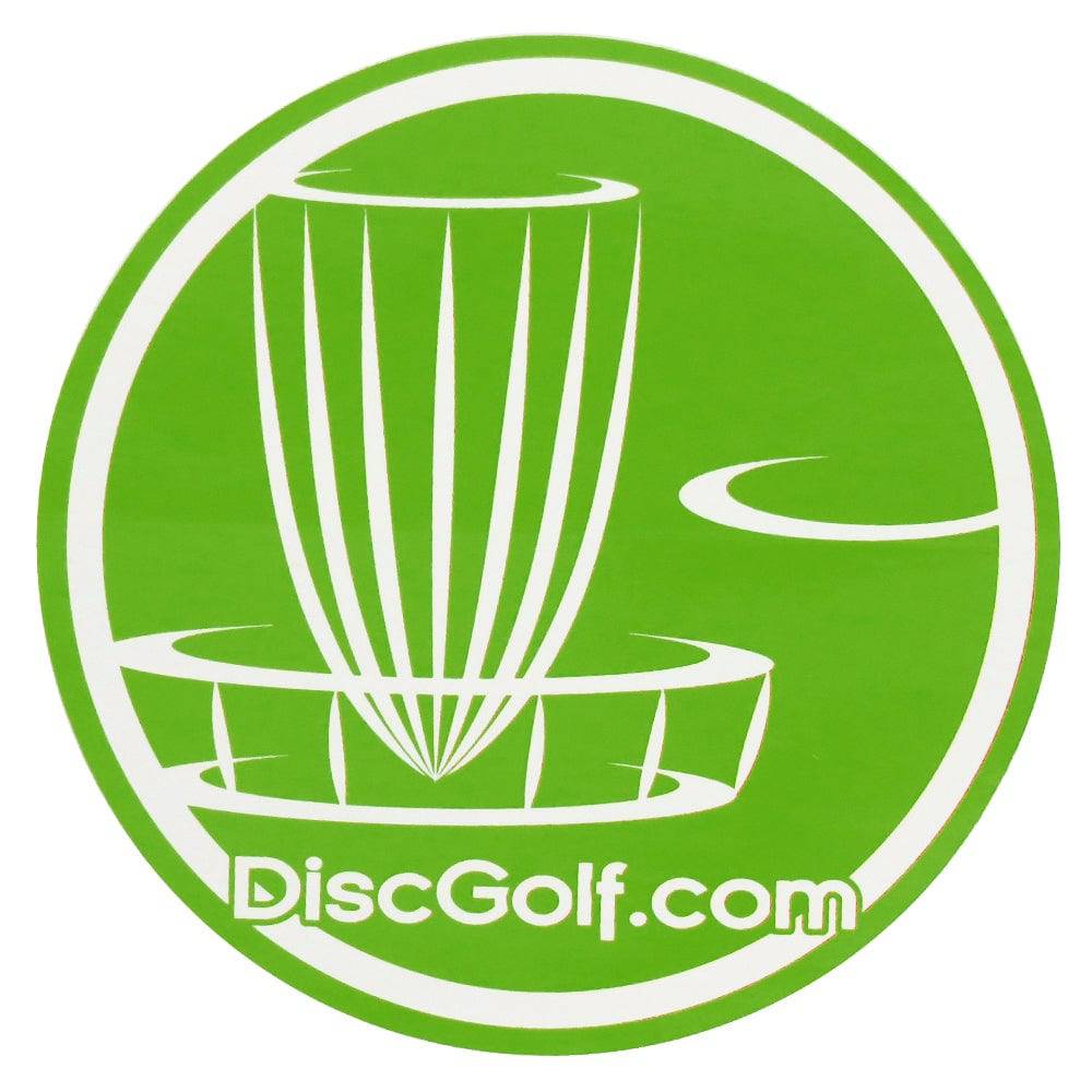 DGA Accessory Green DGA Circle Basket Logo Sticker