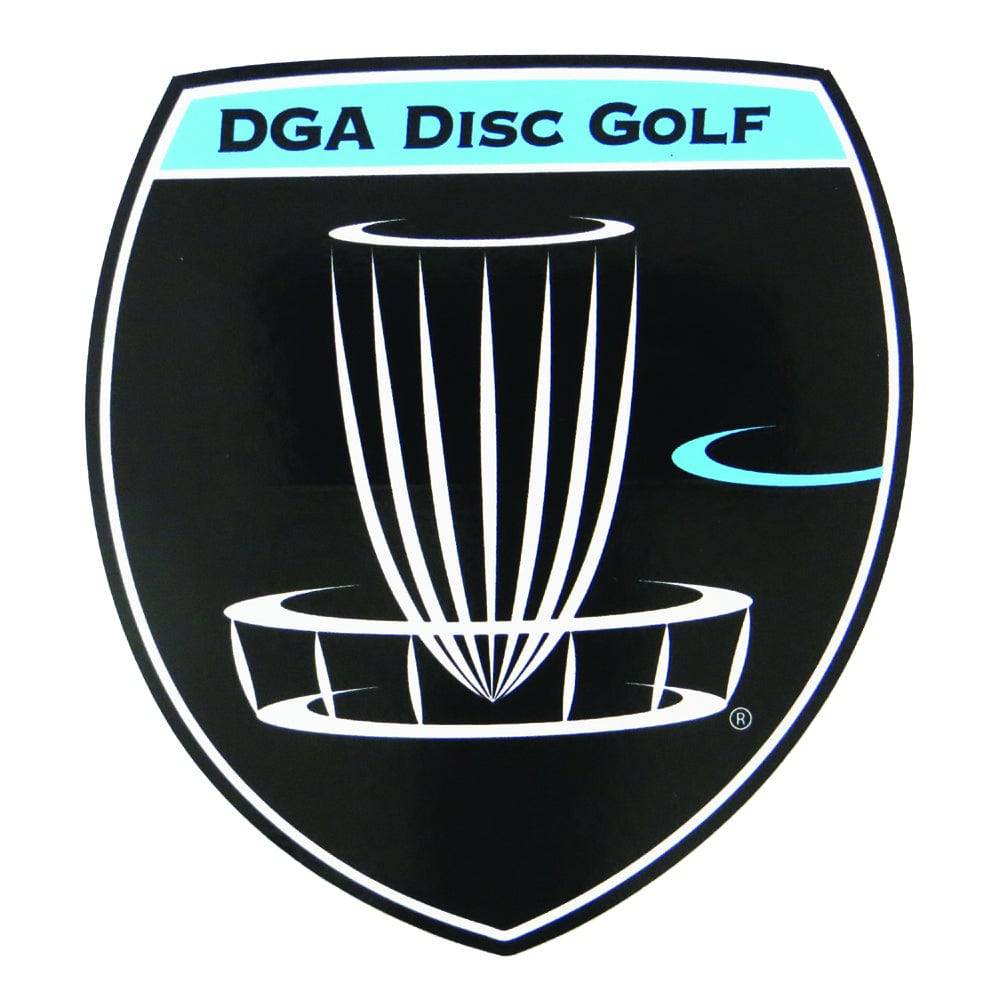 DGA Accessory Blue DGA Shield Logo Sticker