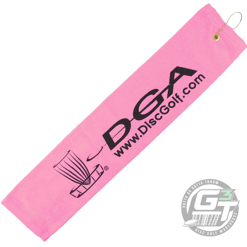 DGA Accessory Pink DGA Tri-Fold Disc Golf Towel