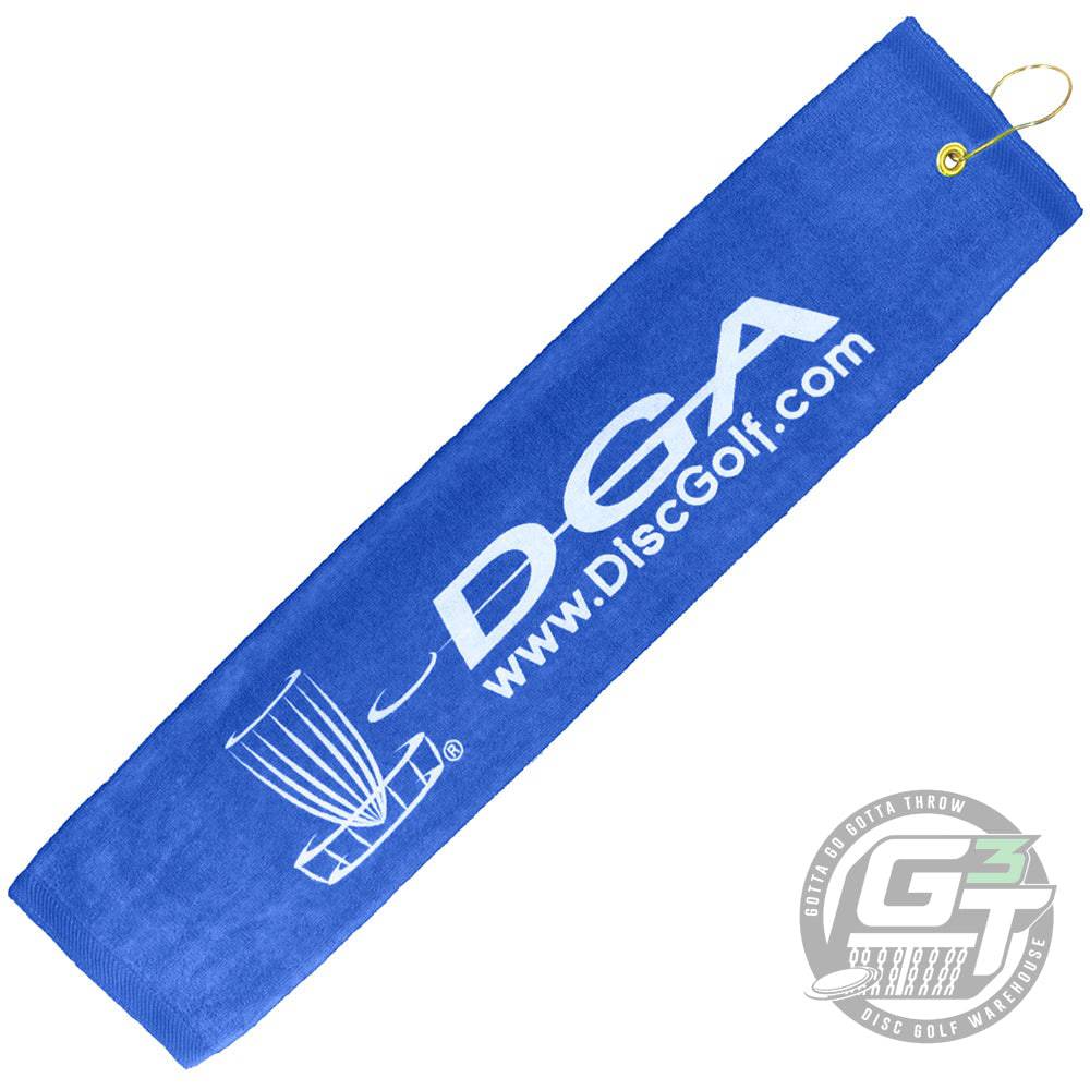 DGA Accessory Royal Blue DGA Tri-Fold Disc Golf Towel