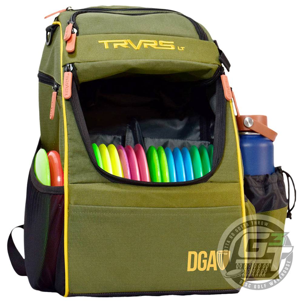 DGA Bag Green DGA TRVRS LT Backpack Disc Golf Bag