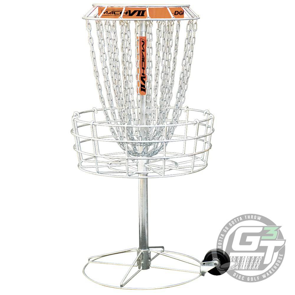 DGA Mach VII 28Chain Disc Golf Basket Gotta Go Gotta Throw