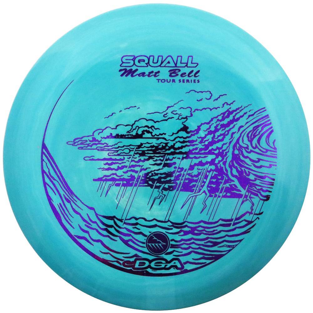 DGA Golf Disc DGA Limited Edition 2019 Tour Series Matt Bell Swirly Proline Flex Squall Midrange Golf Disc