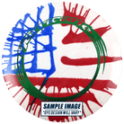 DGA Golf Disc DGA Tie-Dye Proline Hurricane Distance Driver Golf Disc