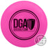 DGA Mini Pink DGA Discgolf.com Mini Marker Disc