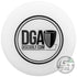DGA Mini White DGA Discgolf.com Mini Marker Disc