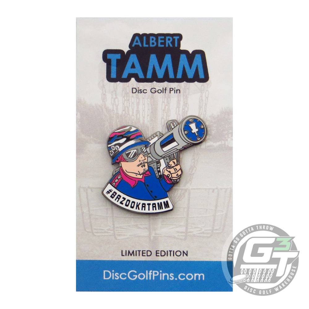 Disc Golf Pins Accessory Disc Golf Pins Albert Tamm Series 1 Enamel Disc Golf Pin