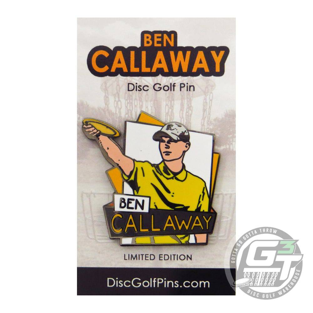 Disc Golf Pins Accessory Disc Golf Pins Ben Callaway Series 1 Enamel Disc Golf Pin