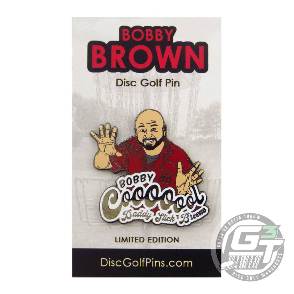 Disc Golf Pins Accessory Disc Golf Pins Bobby Brown Series 1 Enamel Disc Golf Pin