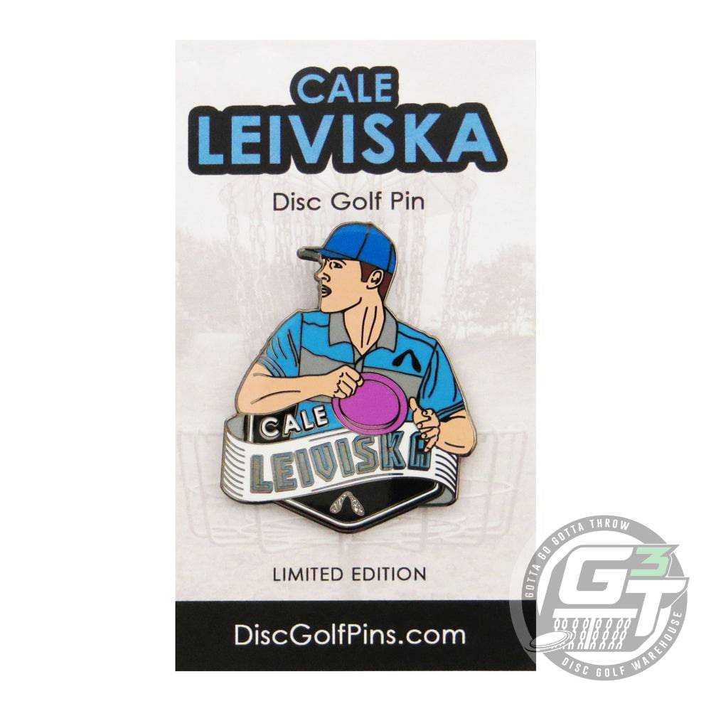 Disc Golf Pins Accessory Disc Golf Pins Cale Leiviska Series 1 Enamel Disc Golf Pin