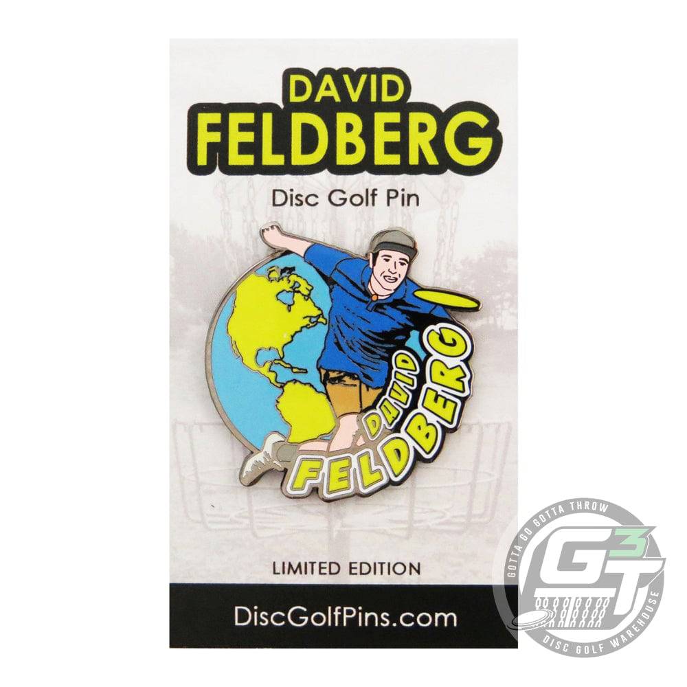Disc Golf Pins Accessory Disc Golf Pins David Feldberg Series 1 Enamel Disc Golf Pin