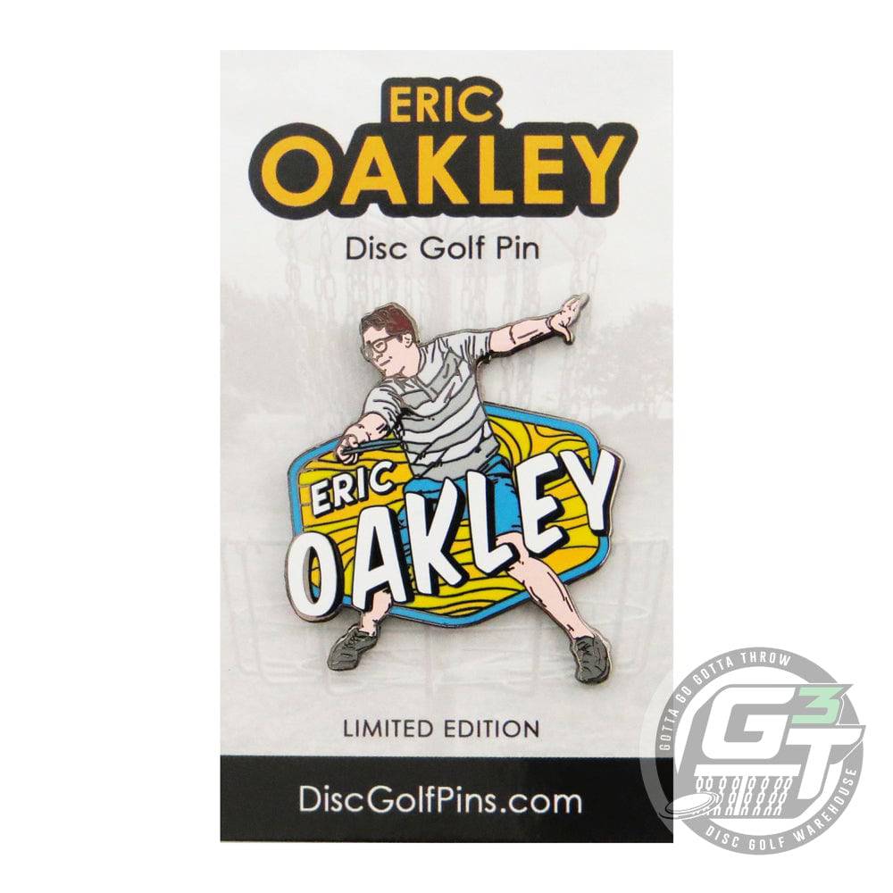 Disc Golf Pins Accessory Disc Golf Pins Eric Oakley Series 1 Enamel Disc Golf Pin