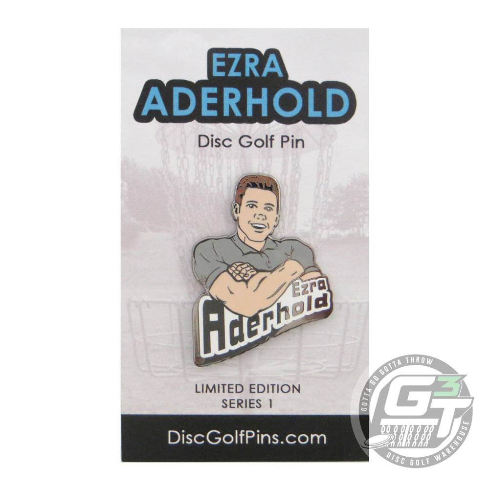 Disc Golf Pins Accessory Disc Golf Pins Ezra Aderhold Series 1 Enamel Disc Golf Pin