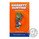 Disc Golf Pins Accessory Green Disc Golf Pins Garrett Gurthie Series 2 Enamel Disc Golf Pin