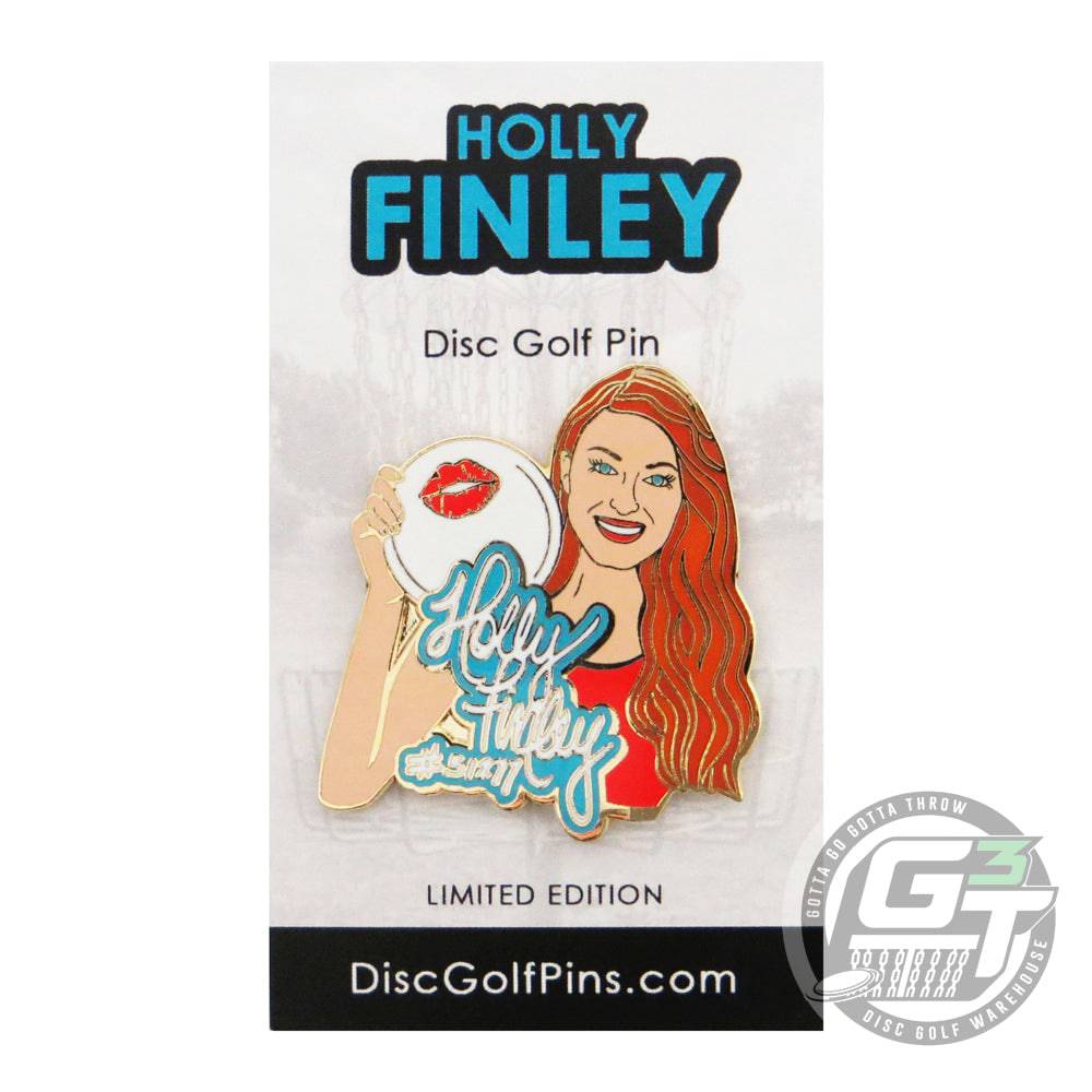 Disc Golf Pins Accessory Disc Golf Pins Holly Finley Series 1 Enamel Disc Golf Pin