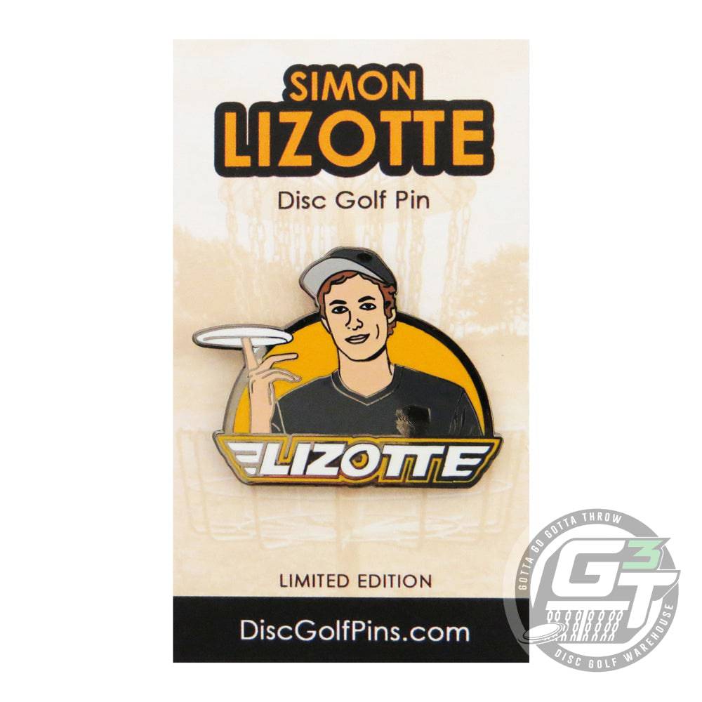 Disc Golf Pins Accessory Disc Golf Pins Simon Lizotte Series 1 Enamel Disc Golf Pin