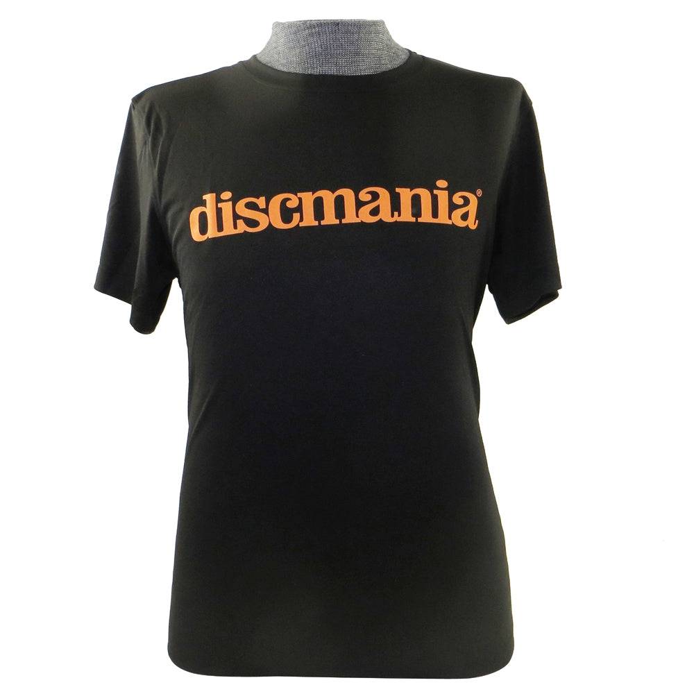 Discmania Apparel M (Runs small) / Black Discmania Active Performance Short Sleeve Disc Golf T-Shirt