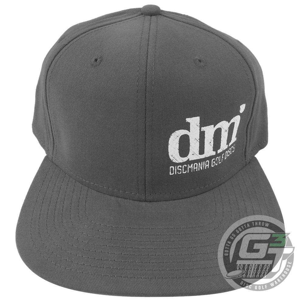 Discmania Apparel Discmania DM Logo Cotton Twill Snapback Disc Golf Hat