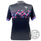 Discmania Apparel M / Black Discmania Eagle McMahon Signature Featured Card Performance Short Sleeve Disc Golf Jersey