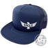Discmania Apparel Navy Blue / Navy Blue Discmania Eagle McMahon Snapback Mesh Trucker Disc Golf Hat