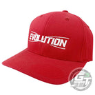 Discmania Apparel S / M / Red Discmania Evolution Logo FlexFit Disc Golf Hat