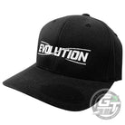 Discmania Apparel S / M / Black Discmania Evolution Logo FlexFit Disc Golf Hat