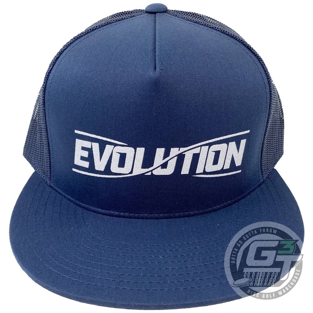 Discmania Apparel Discmania Evolution Logo Snapback Mesh Trucker Disc Golf Hat