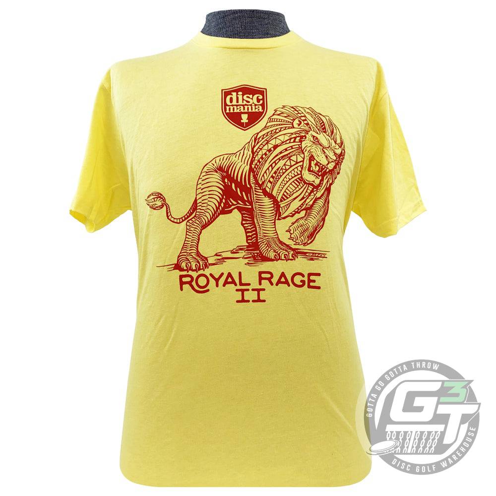 Discmania Apparel M / Yellow Discmania Leo Piironen Royal Rage II Short Sleeve Disc Golf T-Shirt