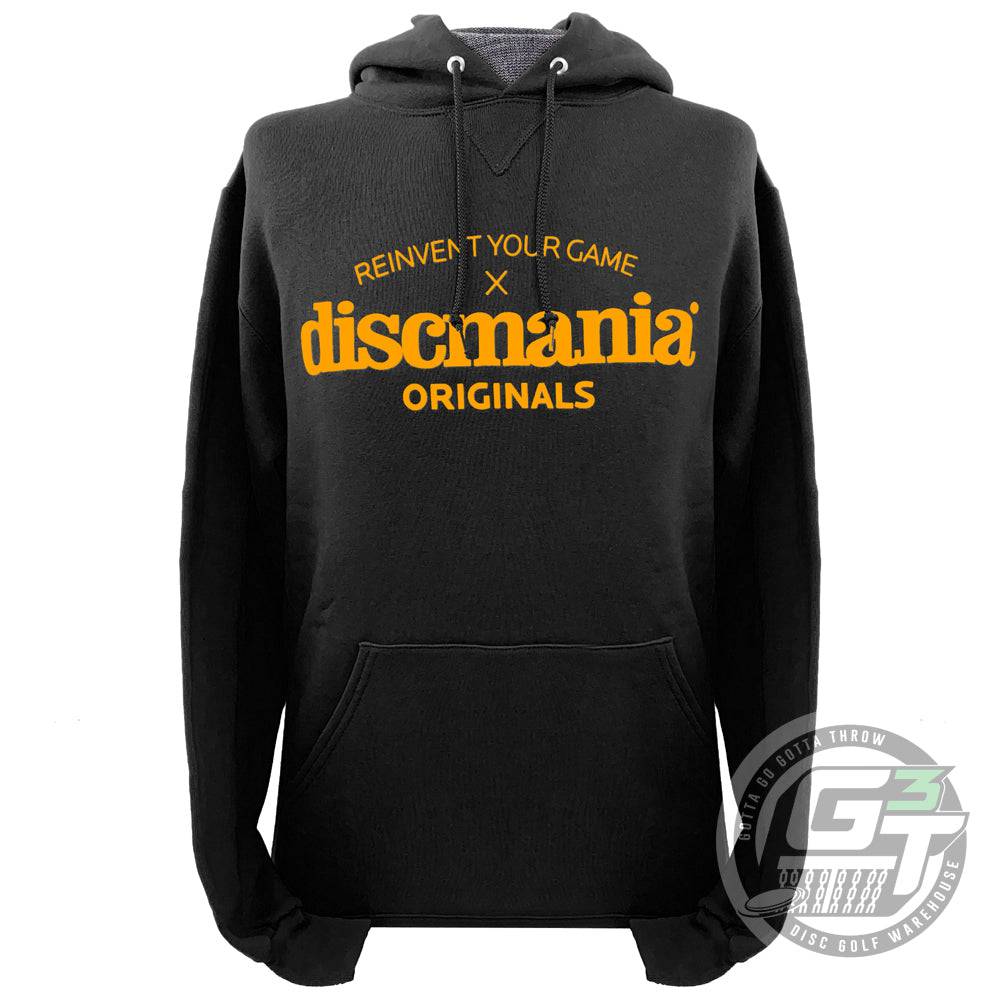Discmania Apparel M / Black Discmania Originals Pullover Hoodie Disc Golf Sweatshirt