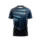 Discmania Apparel M / Blue / Black Discmania Simon Lizotte Moving Day Performance Short Sleeve Disc Golf Jersey