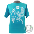 Discmania Apparel M / Teal Discmania Simon Lizotte Sky God III Short Sleeve Disc Golf T-Shirt