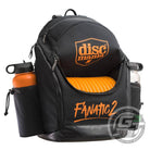 Discmania Bag Black Discmania Fanatic 2 Backpack Disc Golf Bag