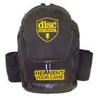 Discmania Bag Black Discmania Fanatic Backpack Disc Golf Bag