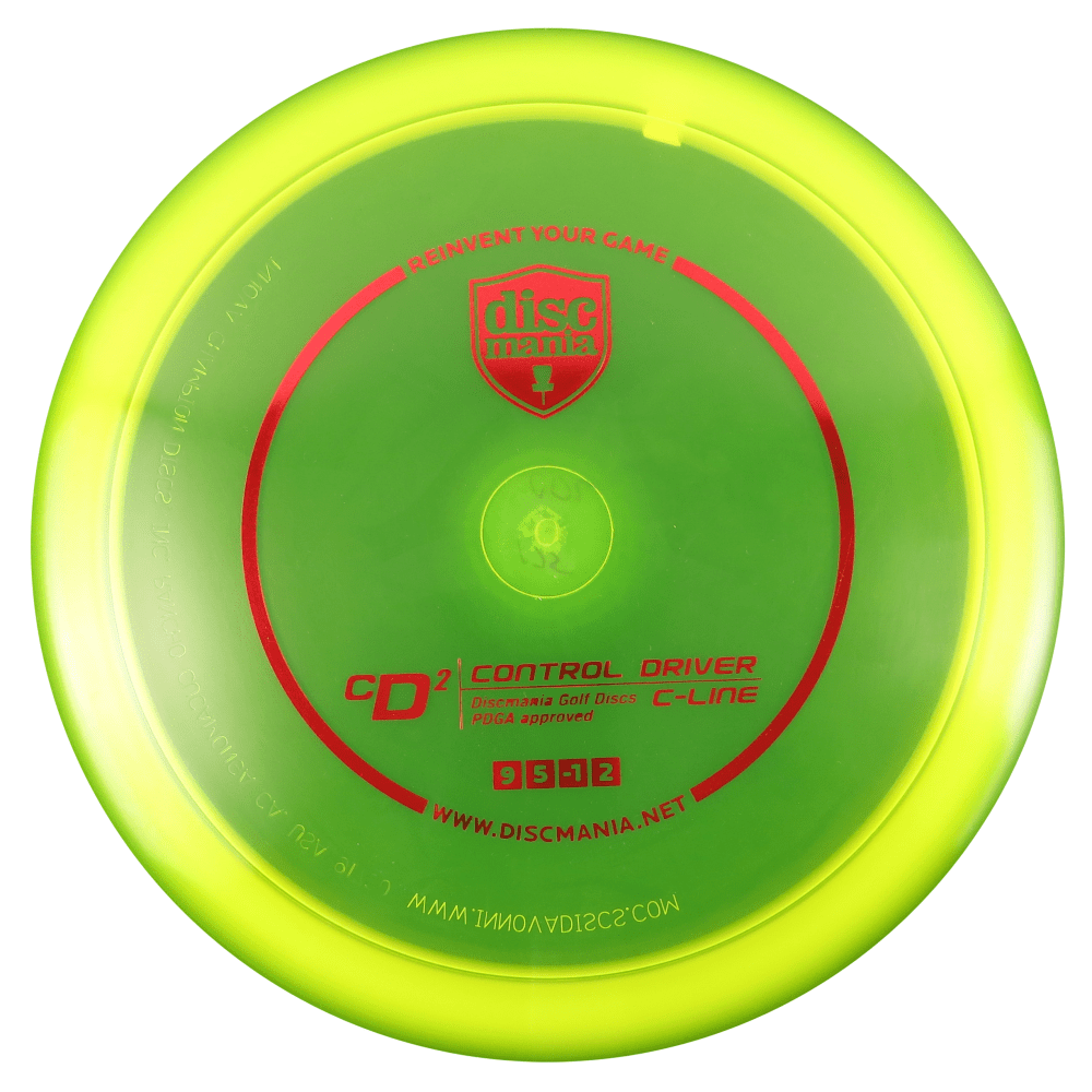 Discmania Golf Disc Discmania C-Line CD2 Control Driver Distance Driver Golf Disc
