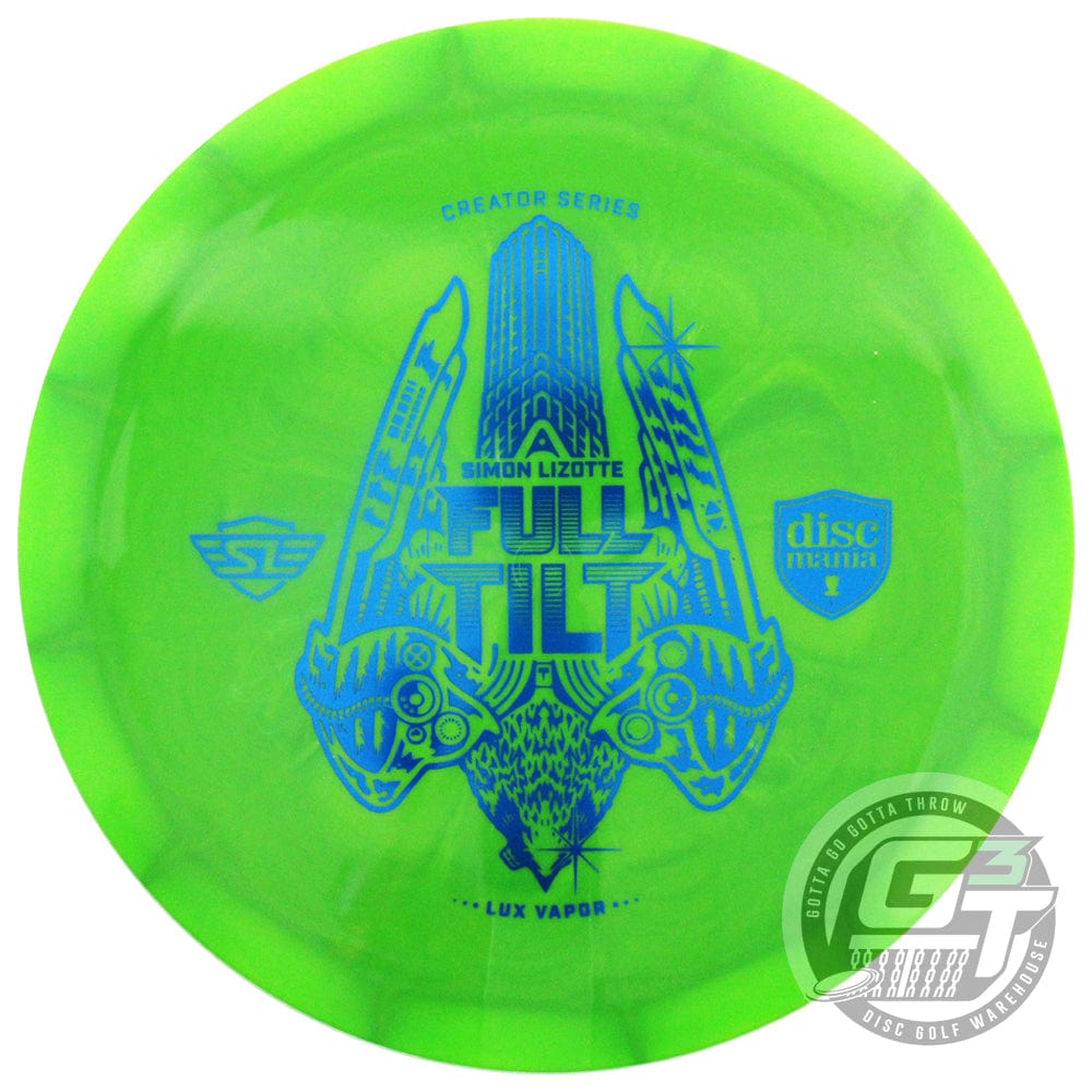 Discmania Golf Disc Discmania Creator Series Simon Lizotte Full Tilt Lux Vapor Tilt Fairway Driver Golf Disc
