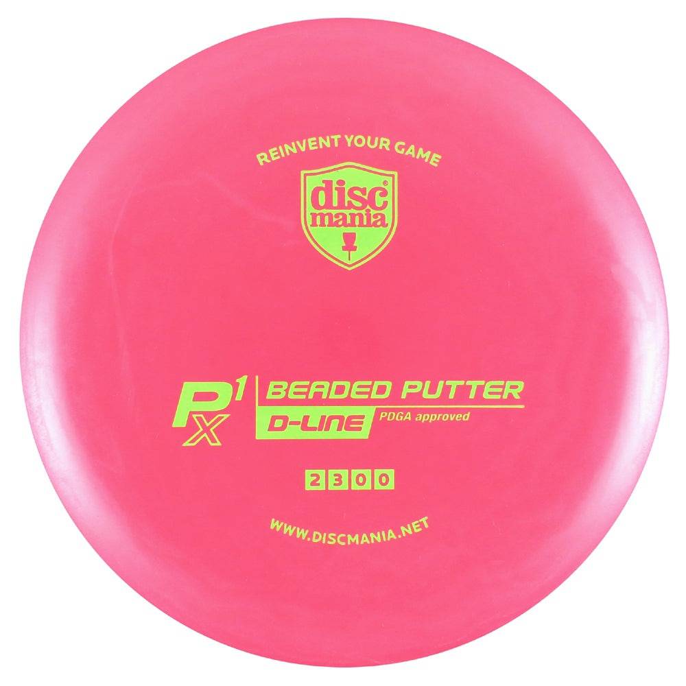 Discmania Golf Disc Discmania D-Line P1x Beaded Putter Golf Disc
