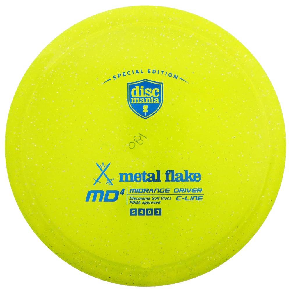 Discmania Golf Disc Discmania Limited Edition Metal Flake C-Line MD4 Midrange Driver Golf Disc