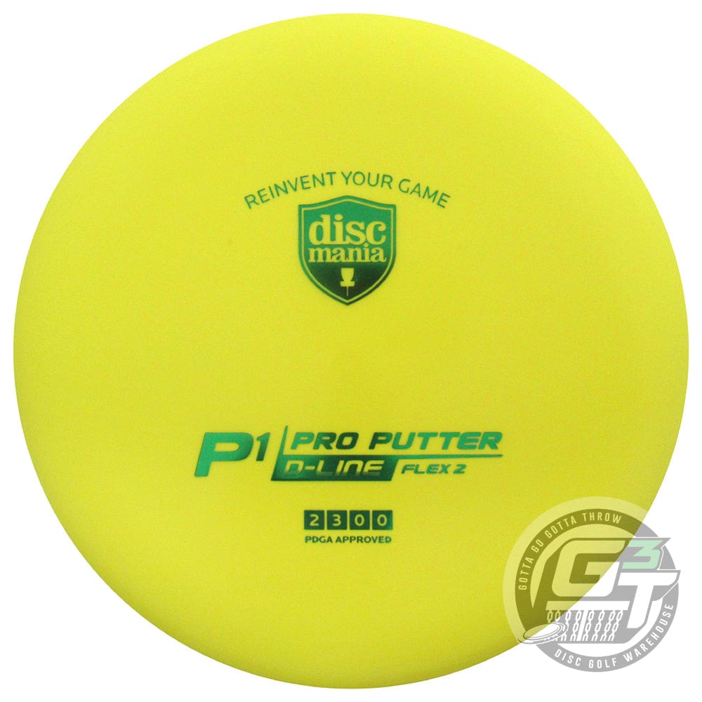 Discmania Golf Disc Discmania Originals D-Line Flex 2 P1 Putter Golf Disc