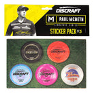 Discraft Accessory Discraft Paul McBeth Signature Series Sticker Pack