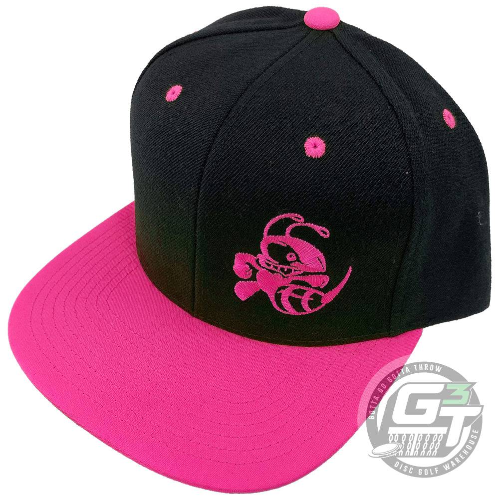 Discraft Apparel Black / Pink Discraft 2-Tone Embroidered Buzzz Logo Snapback Disc Golf Hat