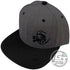 Discraft Apparel Dark Gray / Black Discraft 2-Tone Embroidered Buzzz Logo Snapback Disc Golf Hat