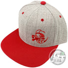 Discraft Apparel Light Gray / Red Discraft 2-Tone Embroidered Buzzz Logo Snapback Disc Golf Hat
