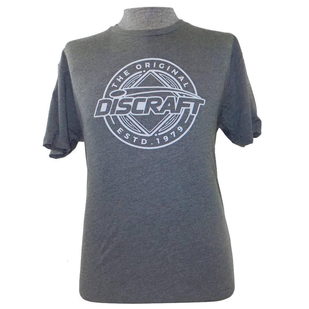 Discraft Apparel M / Gray Discraft Circle Short Sleeve Disc Golf T-Shirt
