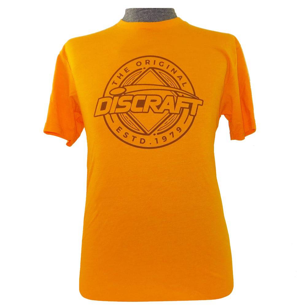 Discraft Apparel M / Orange Discraft Circle Short Sleeve Disc Golf T-Shirt