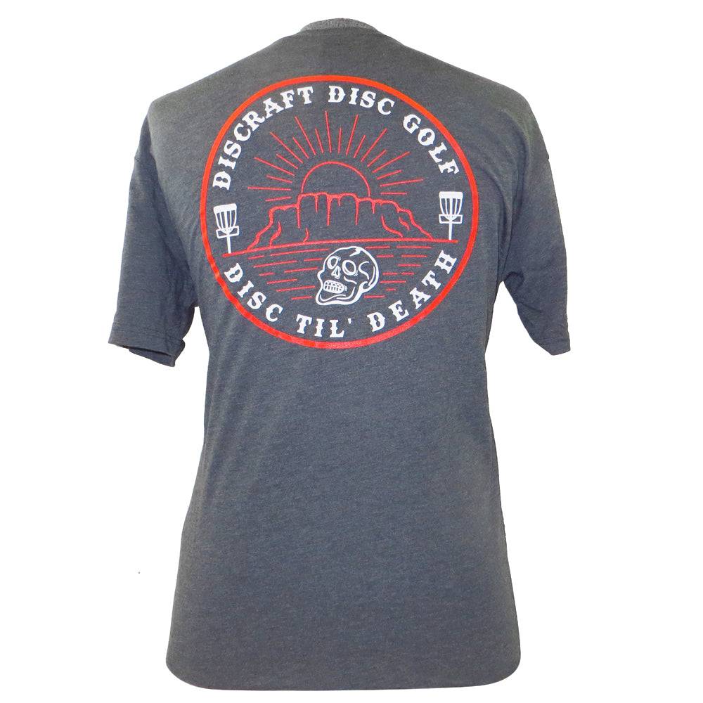 Discraft Apparel M / Gray Discraft Disc Til Death Short Sleeve Disc Golf T-Shirt