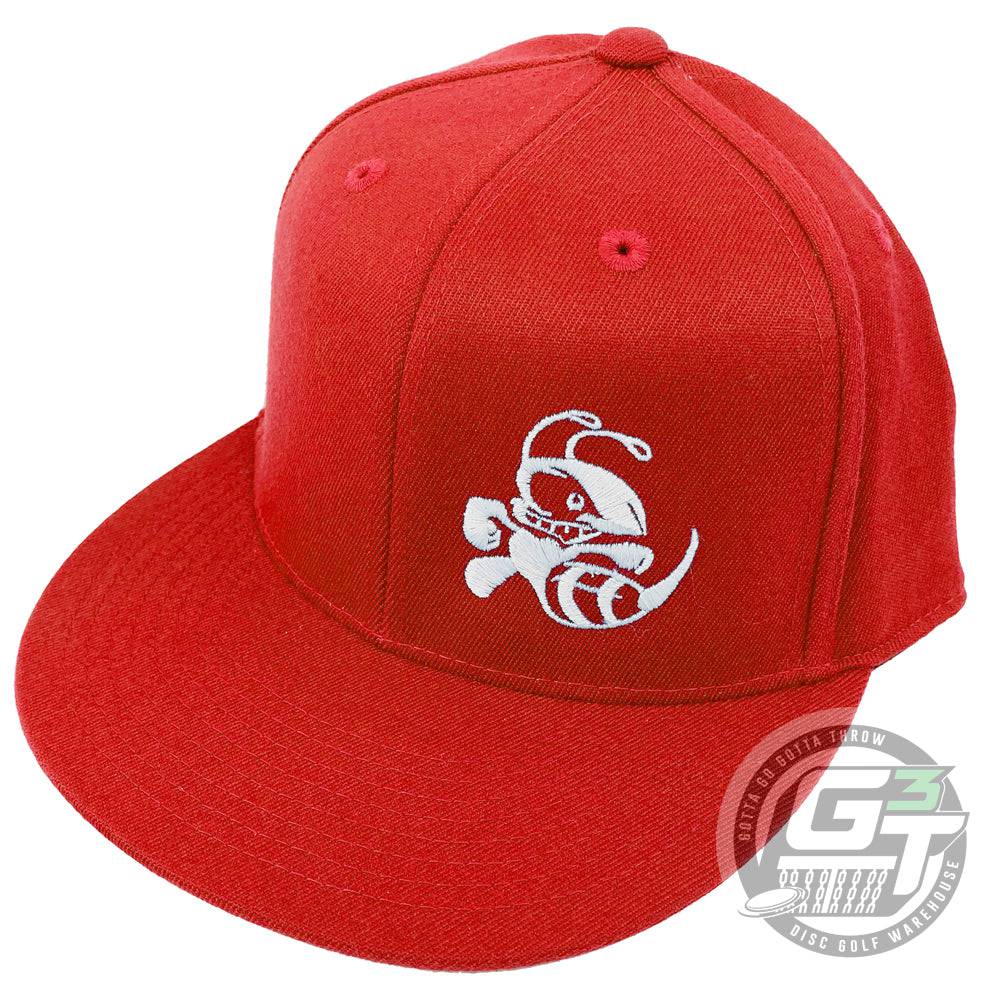 Discraft Apparel S/M / Red / White Discraft Embroidered Buzzz Logo Flexfit Disc Golf Hat