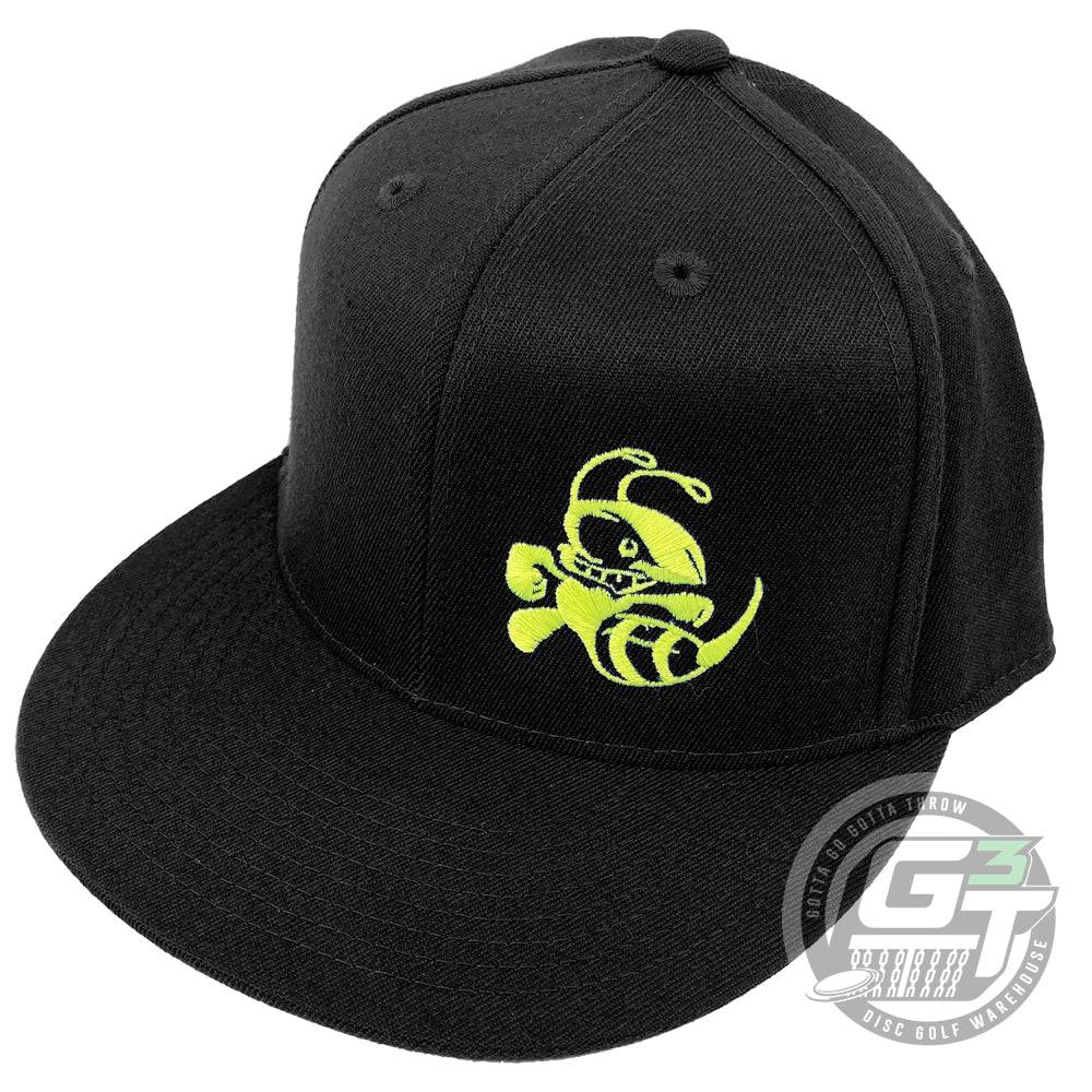 Discraft Apparel S/M / Black / Yellow Discraft Embroidered Buzzz Logo Flexfit Disc Golf Hat
