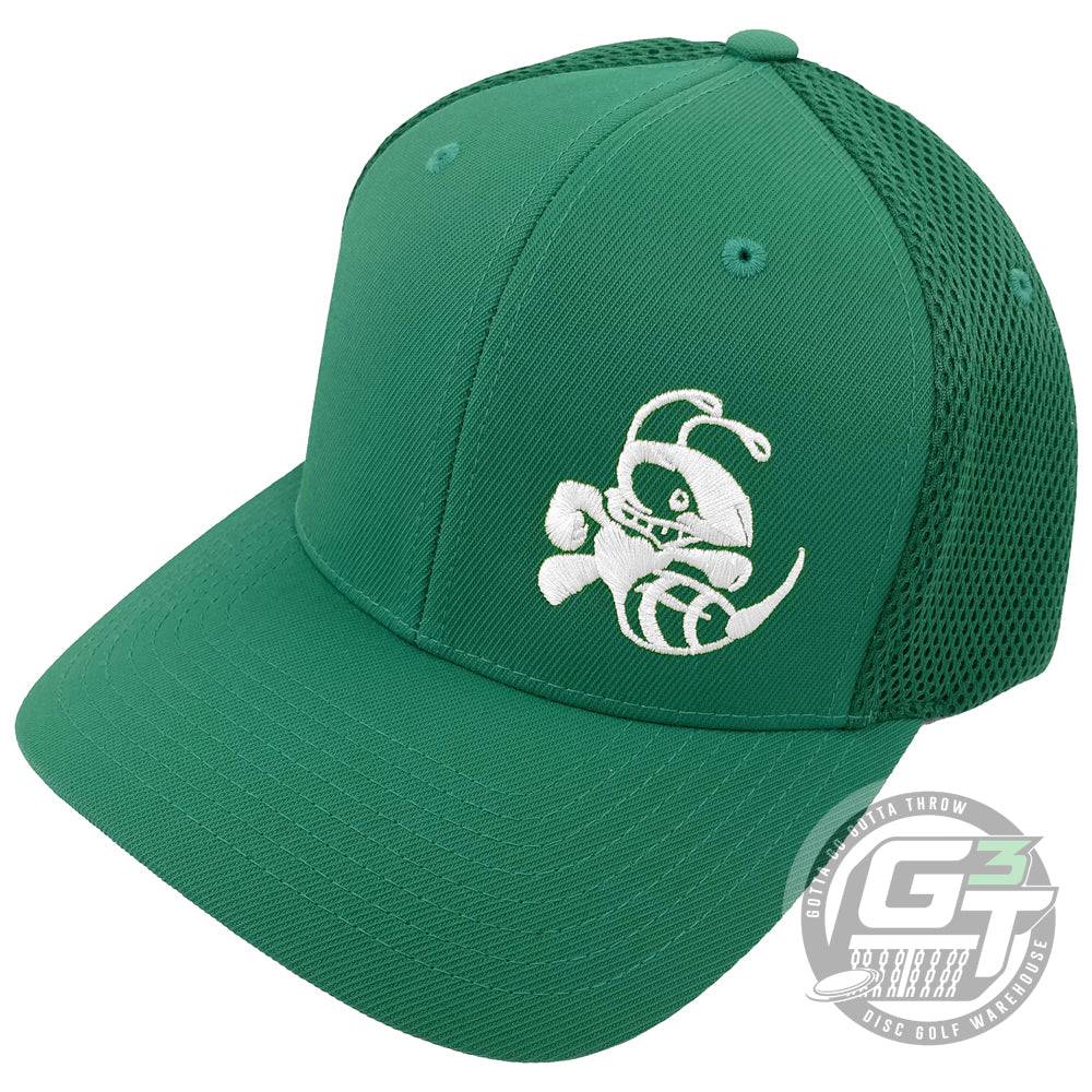 Discraft Apparel S/M / Green / White Discraft Embroidered Buzzz Logo Flexfit Mesh Disc Golf Hat